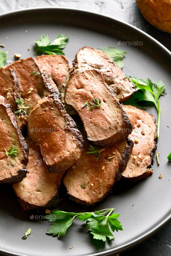Grilled Veal Liver