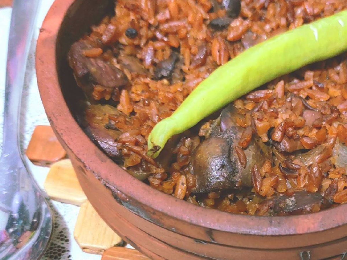 Liver And Giblets With Grits Casserole