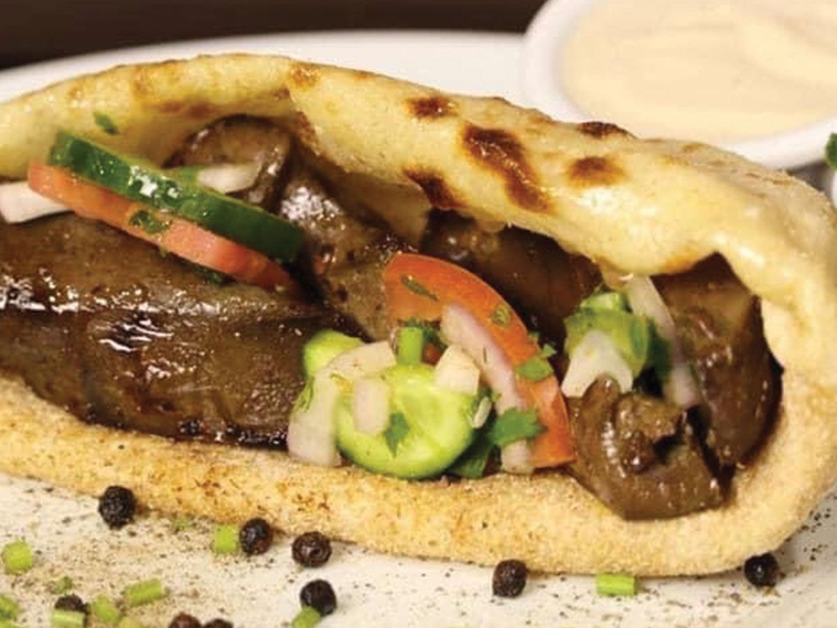 Liver and kidney sandwich