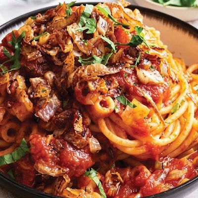 Liver Red Sauce Pasta