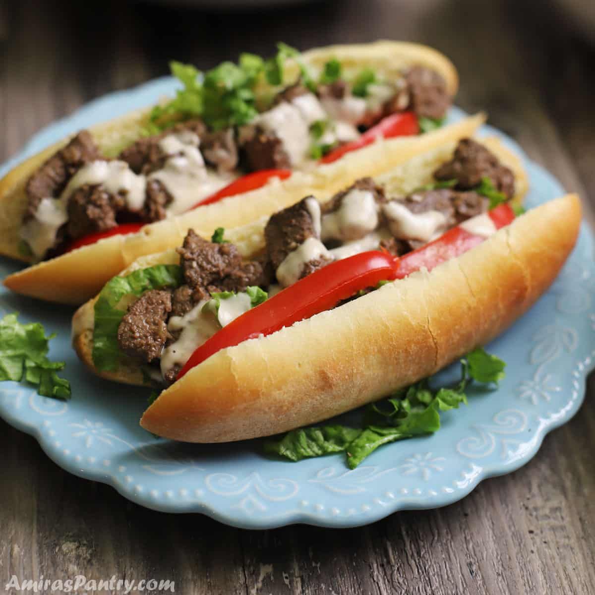 Roasted Liver Sandwich
