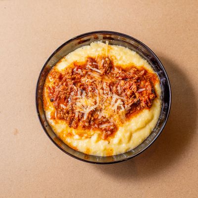 Corn Creamy Gritts Flour And Milk Polenta