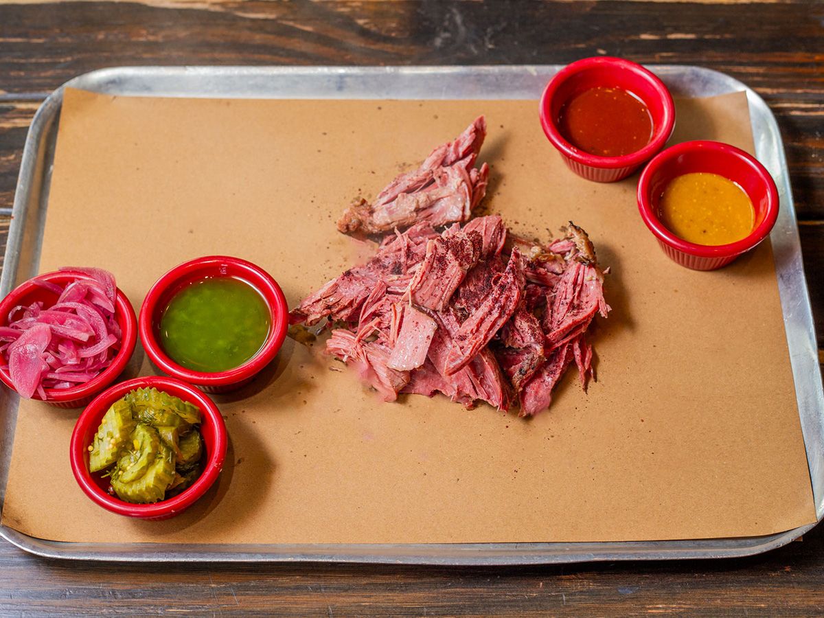 pulled lamb Meat