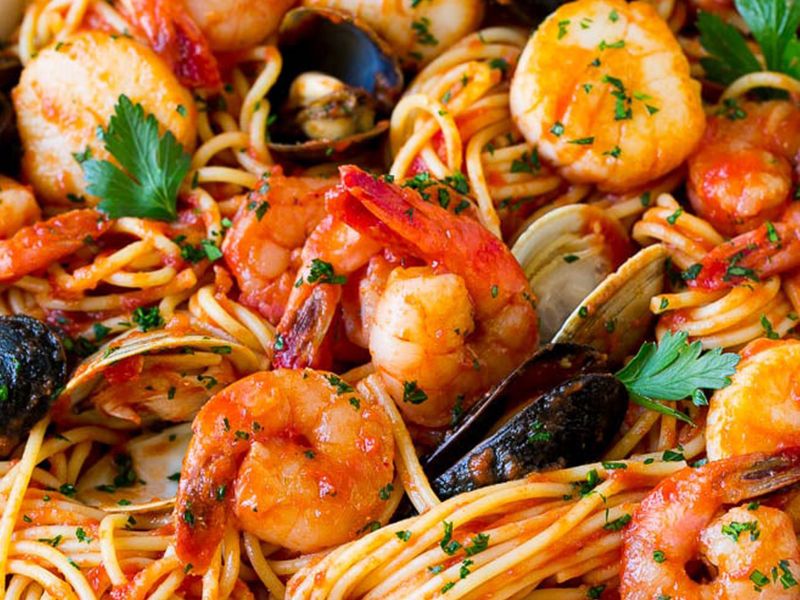 Large Seafood Pasta