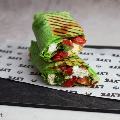 Feta Basil Tortilla Wrap