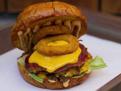 Mad Man Burger Sandwich