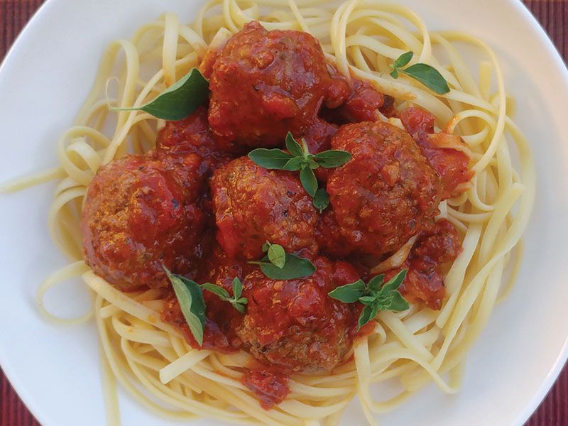 Kofta Pasta