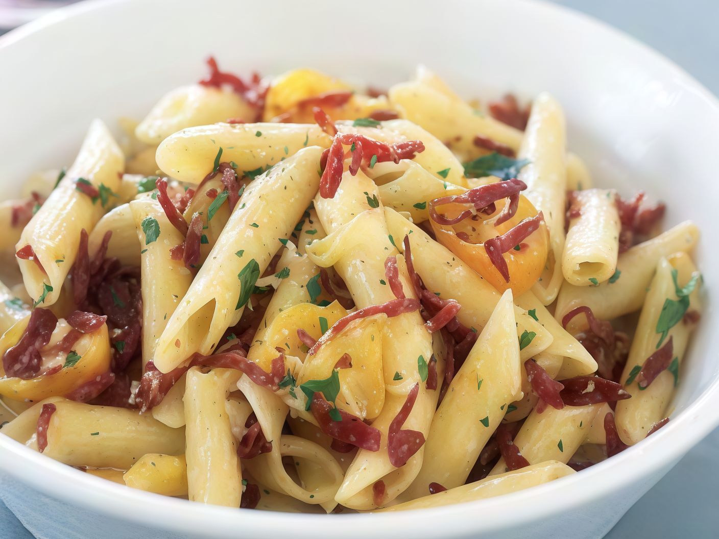 Salami Pasta