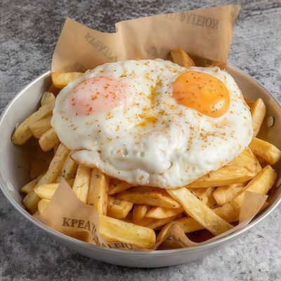 French Fries With Eggs
