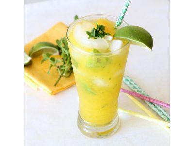 Mango With Mint Cocktail