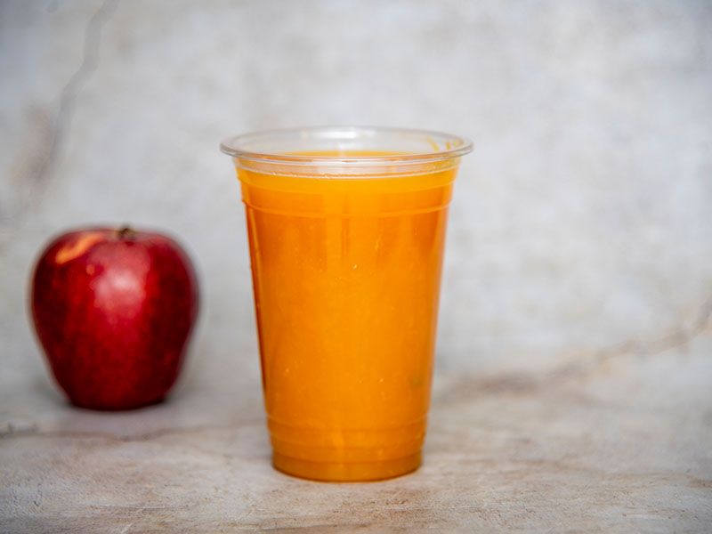 Mango With Apple Juice