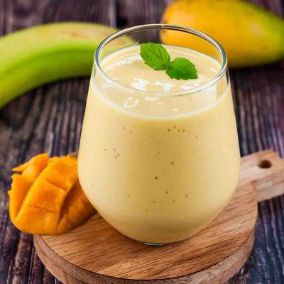 mango with banana