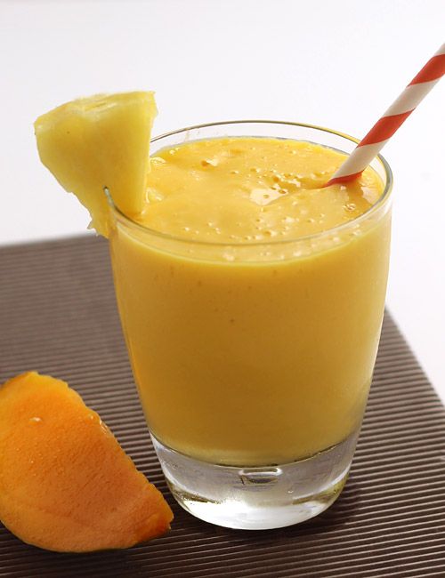 Mango With Pineapple Juice