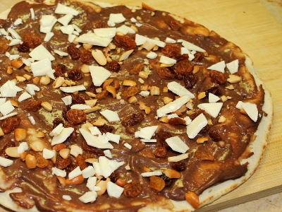 Chocolate With Nuts Pie