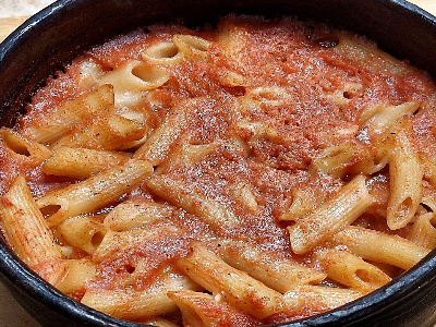 Plain pasta casserole