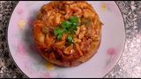 Small Casserole Oven Baked Pasta With Chicken Shawarma Meal