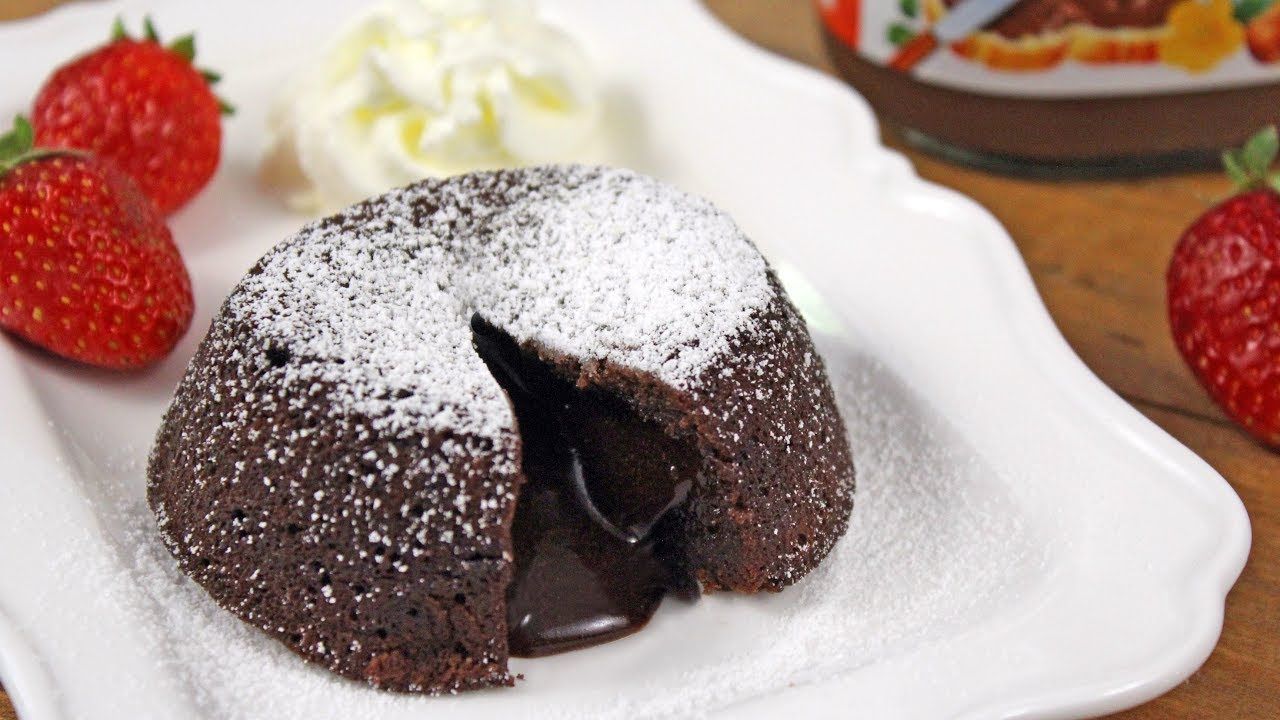Molten Cake With Nutella Chocolate