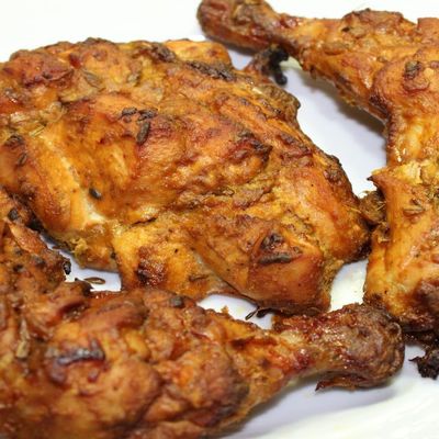 Half Chicken With Roasted Chicken Meal