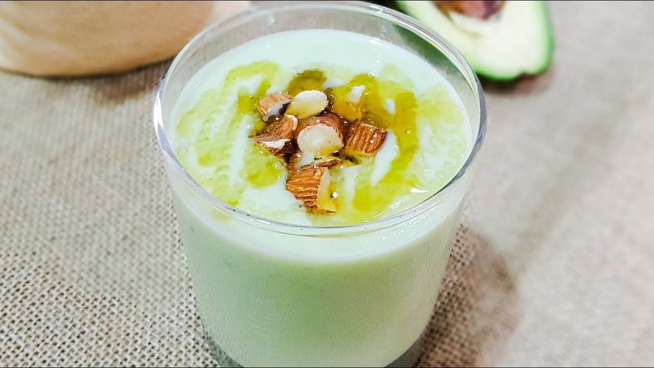 Plain Avocado Cocktail