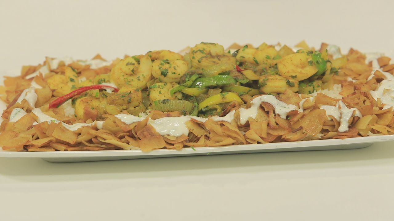 Shrimp Fatteh