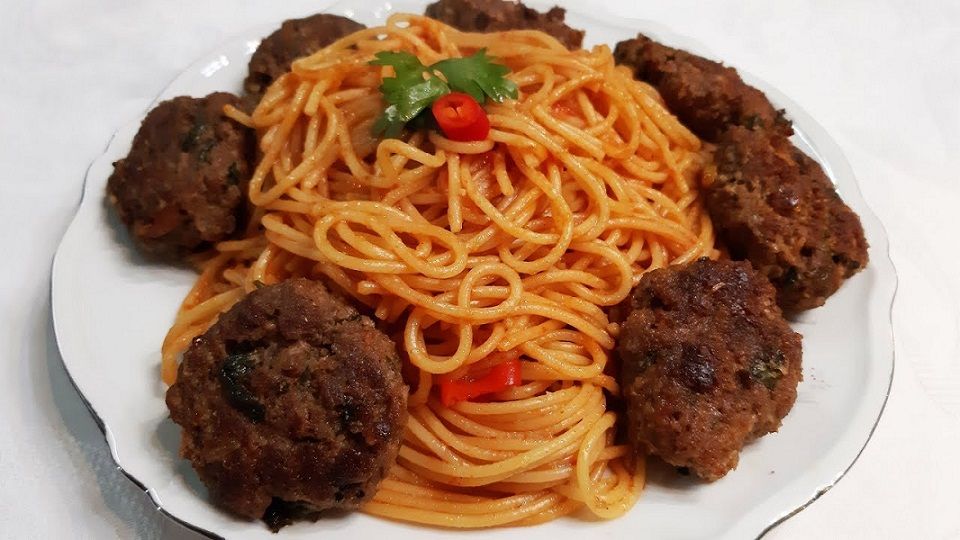 Kofta Pasta