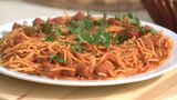 Oriental Sausage Spaghetti Pasta