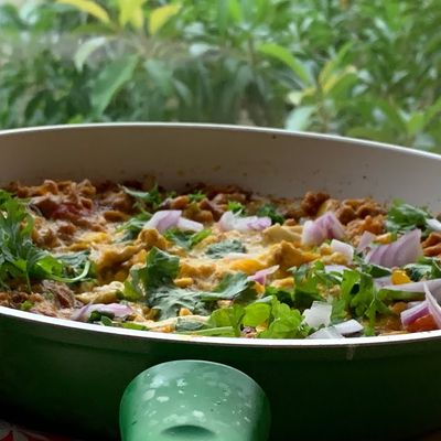 Foul With Omelette Eggs