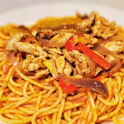 Spaghetti Mix Shawarma