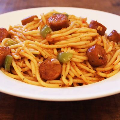 معكرونة هوت دوج