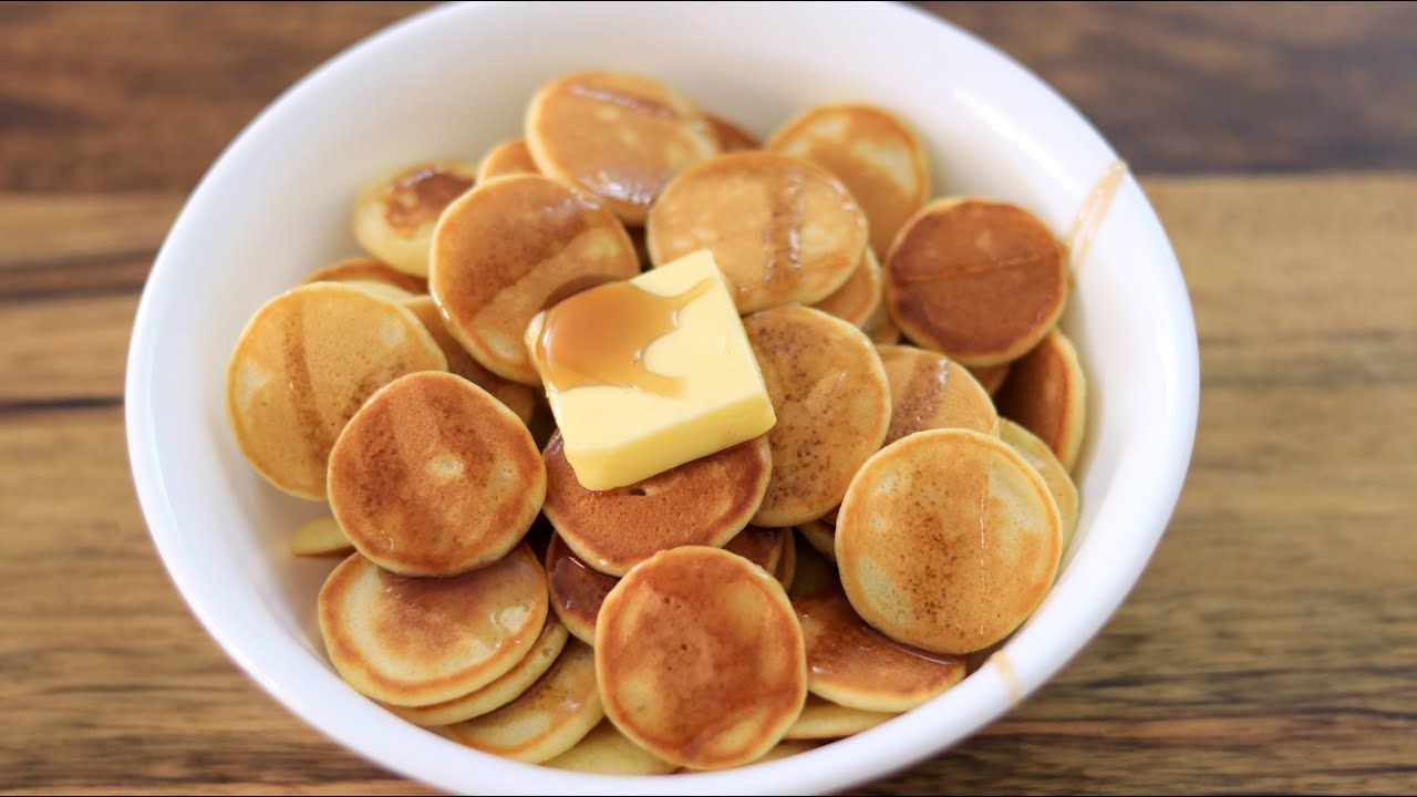 Mini Pancakes With Caramel 18Pcs