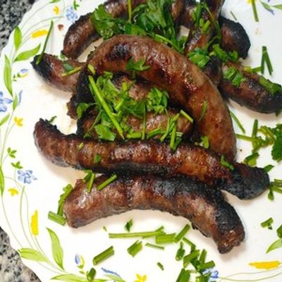 Charcoal Oriental Sausage