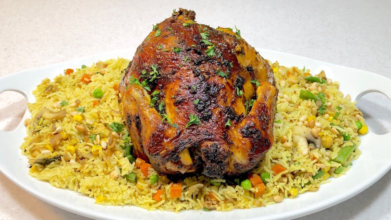 Grilled Chicken Rice