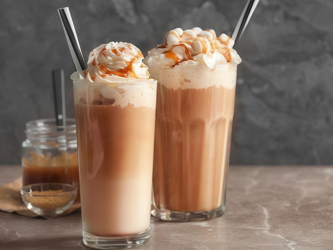 Caramel Iced Frappe