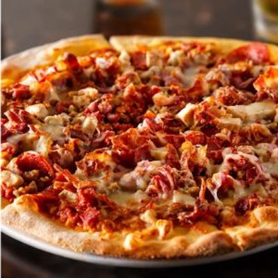 Mix Smoked Meat Italian Pizza
