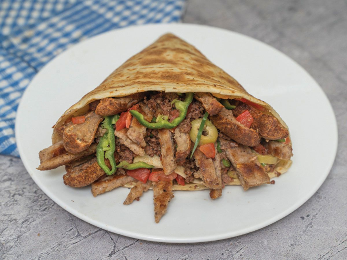Meat Shawarma Crepe