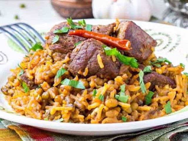 Shambri Meat Kabsa Platter