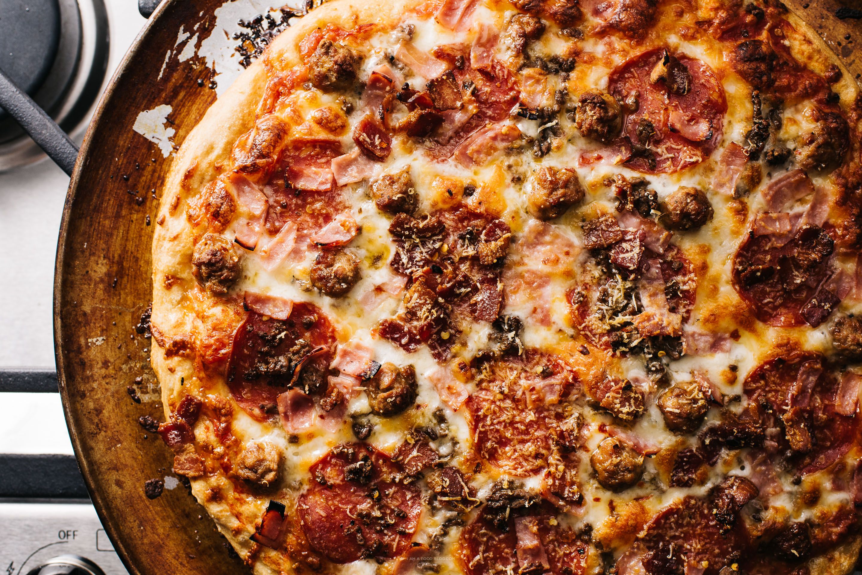 Minced Meat Pizza