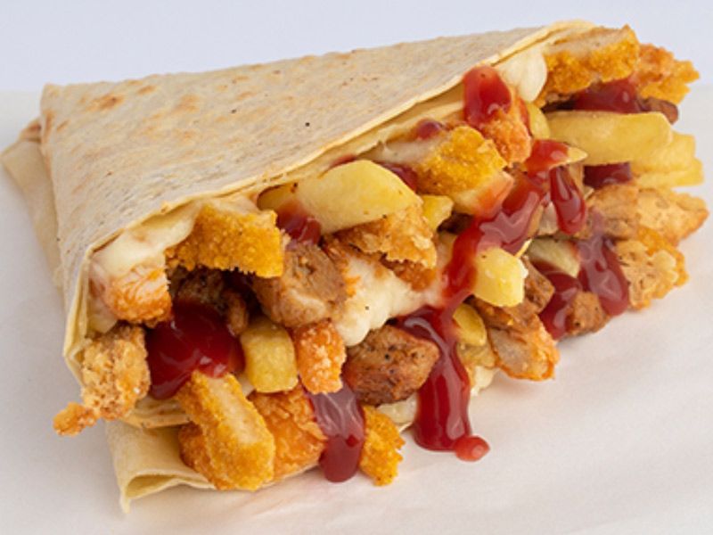 Mix Chicken Crepe