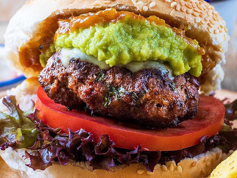 Mexican Burger Sandwich