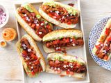 Mexican Hotdog Sandwich