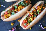 Mexican Hot Dog Sandwich