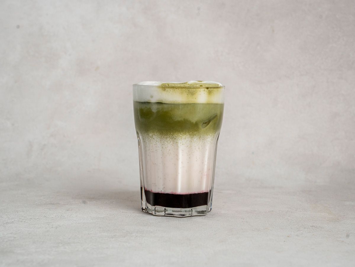 Strawberry Matcha Latte