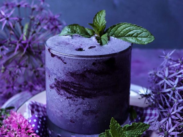 Blueberry Milkshake