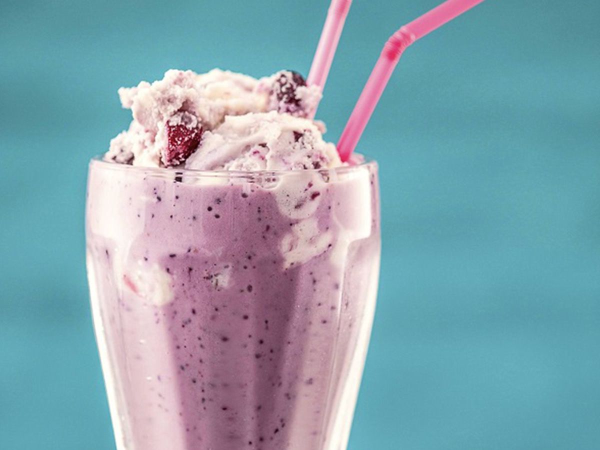 Blueberry Milkshake