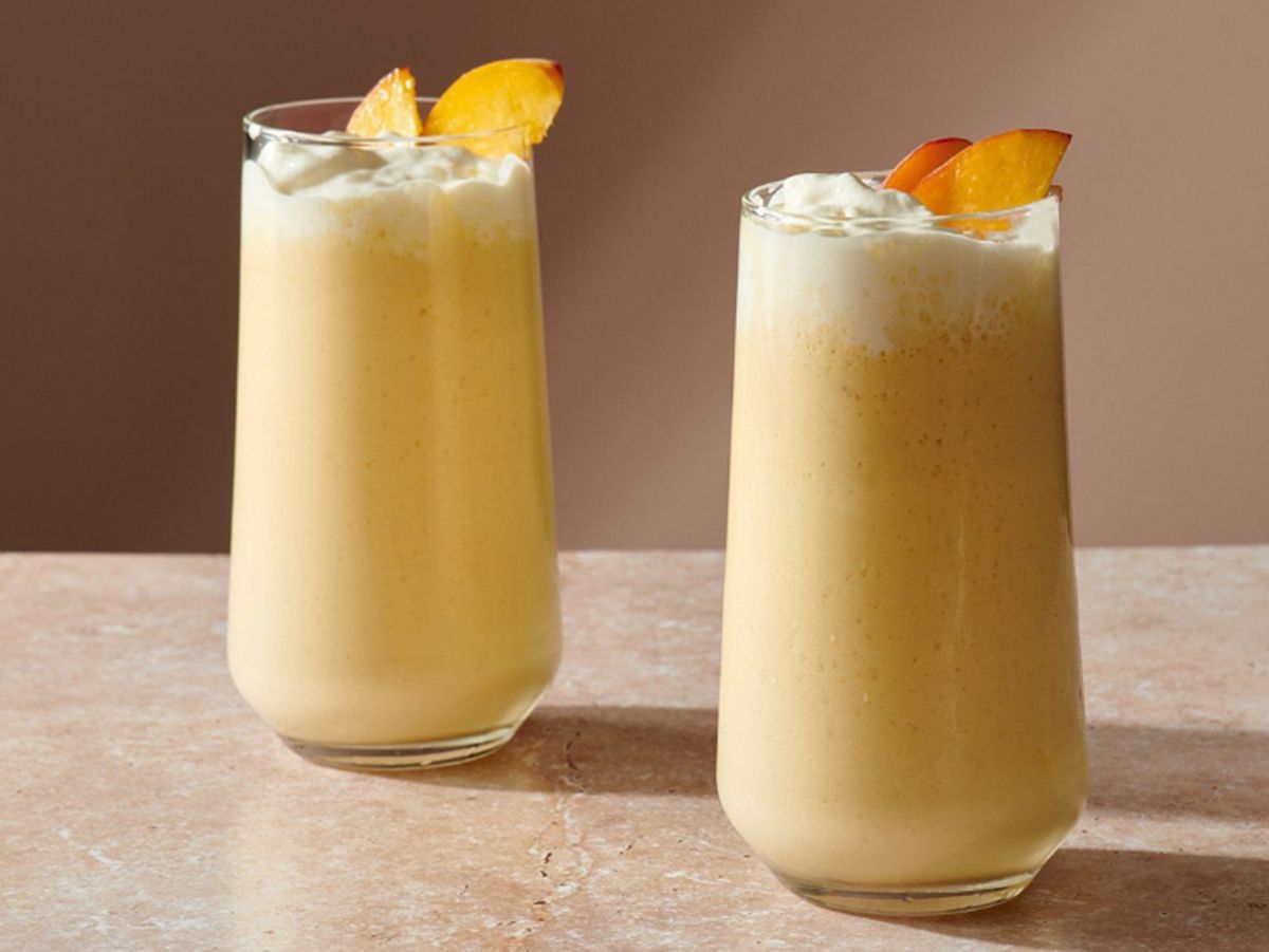 Peach Milkshake