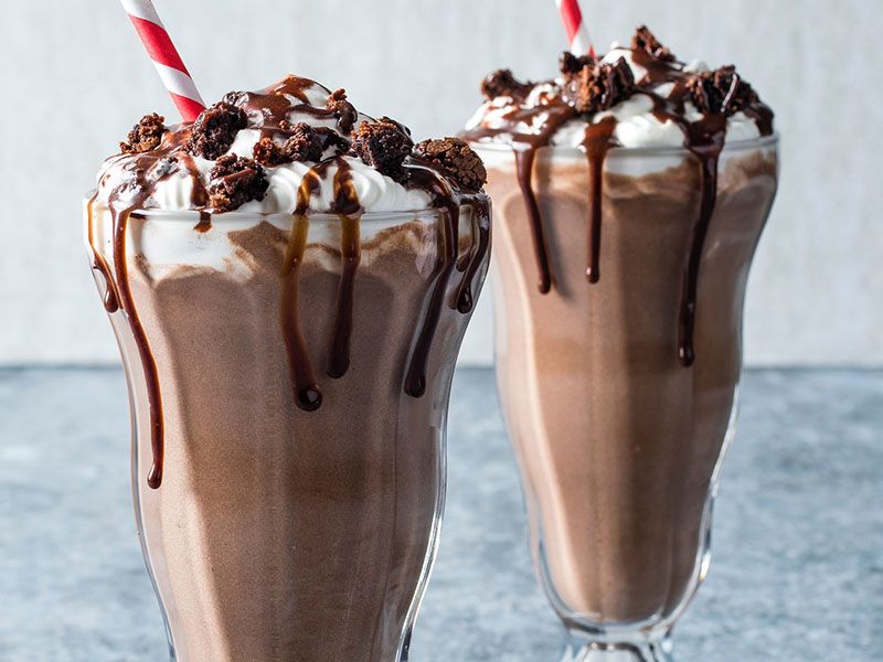 Nutella milkshake