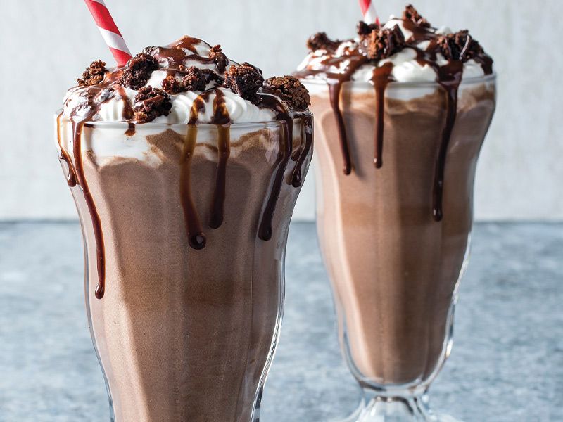Classic Chocolate Milkshake