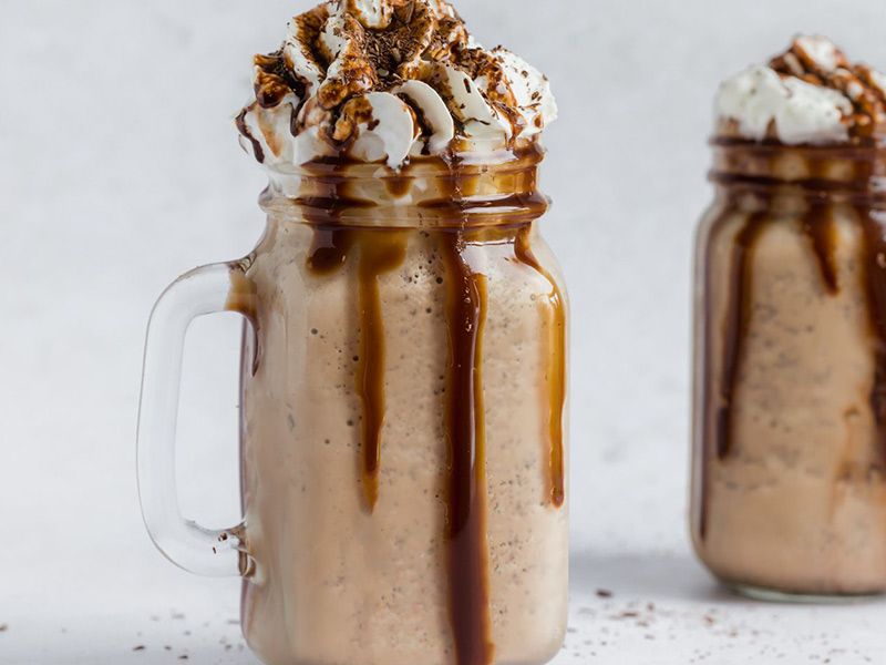 Nutella Chocolate Milkshake