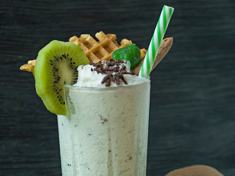 Kiwi Milkshake