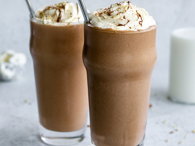 Nutella Chocolate Milkshake